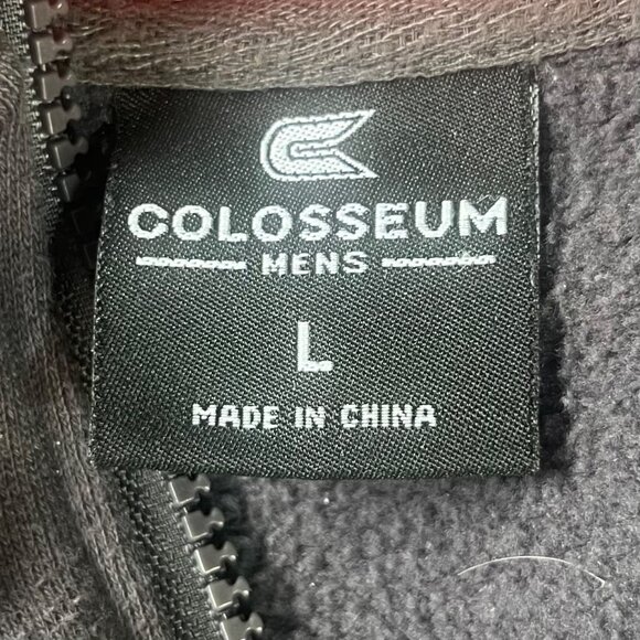 Ohio State 1/4 Zip Pullover Sweatshirt Mens Large Gray Colosseum Fanwear NCAA - Picture 6 of 7